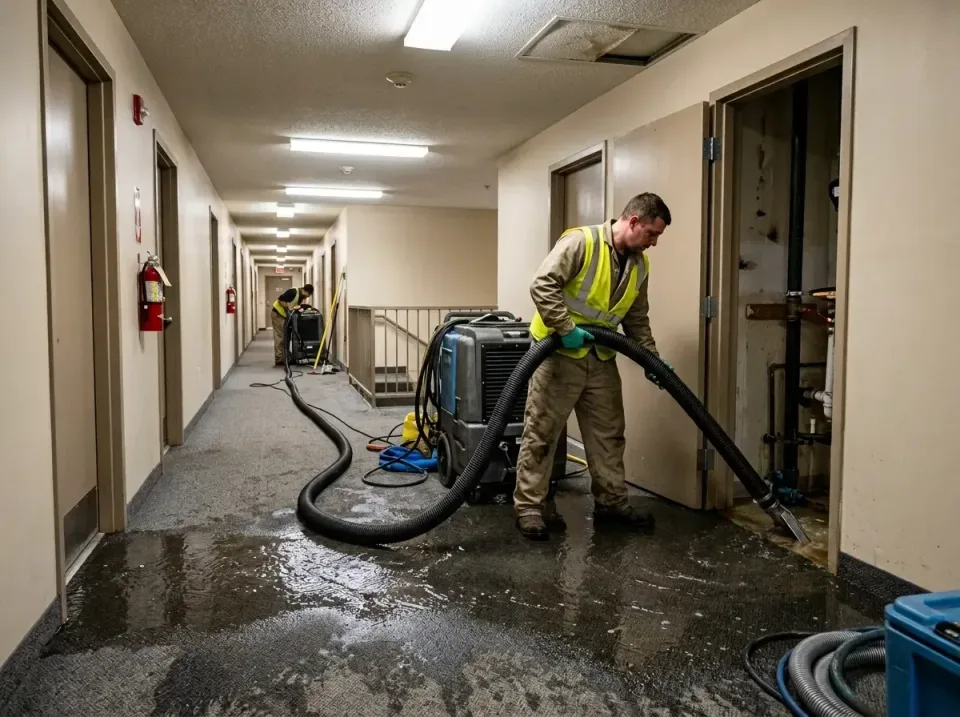 multi-unit-apartment-hallway-f-005 — frequently asked questions, Emergency Burst Pipe Water Extraction & Removal in Hinton,…